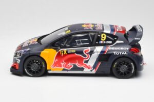 Peugeot 208 WRX #9 S. Loeb World RX of Belgium 2018 Otto 1:18 OT455 Résine — image 3 sur 6