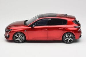 Peugeot 308 GT P5 Elixir Red Otto 1:18 OT1140 Résine — image 3 sur 6
