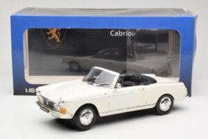 Peugeot 404 Cabriolet Blanc Norev 1:18 184746 Métal — image 8 sur 8