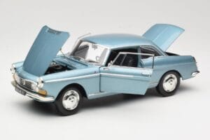 Peugeot 404 Coupe Bleu Norev 1:18 184745 Métal — image 2 sur 8