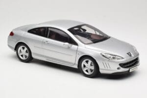 Peugeot 407 Coupe Argent Norev 1:18 184747 Métal — image 6 sur 8