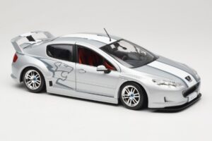 Peugeot 407 Racing Argent Solido 1:18 90642 Métal — image 6 sur 8