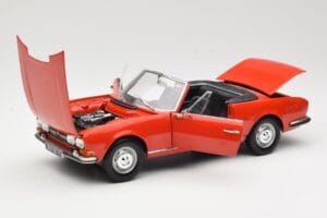 Peugeot 504 Cabriolet Rouge Norev 1:18 184754 Métal — image 2 sur 8