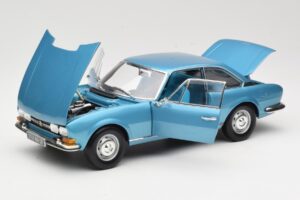 Peugeot 504 Coupe Bleu Norev 1:18 184755 Métal — image 2 sur 8