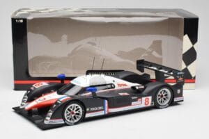 Peugeot 908 HDi LMP1 #8 S. Sarrazin / P. Lamy / S. Bourdais 24 Hours of Le Mans 2nd 2007 Minichamps 1:18 150071208 Métal — image 6 sur 6