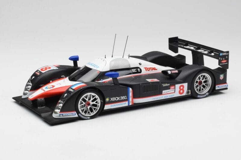 Peugeot 908 HDi LMP1 #8 S. Sarrazin / P. Lamy / S. Bourdais 24 Hours of Le Mans 2nd 2007 Minichamps 1:18 150071208 Métal