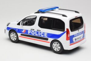 Peugeot Partner Police Bleu Norev 1:18 184891 Métal — image 5 sur 6