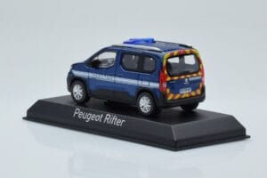 Peugeot Rifter Gendarmerie Otremer Bleu Norev 1:43 479064 Métal — image 3 sur 4