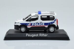 Peugeot Rifter Police Nationale Blanc Norev 1:43 479065 Métal