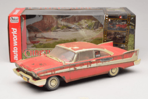 Plymouth Fury Rouge Christine Version Sale Auto World 1:18 AWSS119/06 Métal — image 8 sur 8
