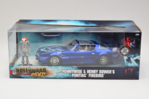 Pontiac Firebird Pennywise With Figure Jada 1:24 31118 Métal