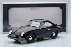 Porsche 356 Noir Norev 1:18 187451 Métal — image 6 sur 6