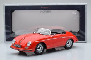 Porsche 356 Speedster Rouge Norev 1:18 187461 Métal — image 6 sur 6