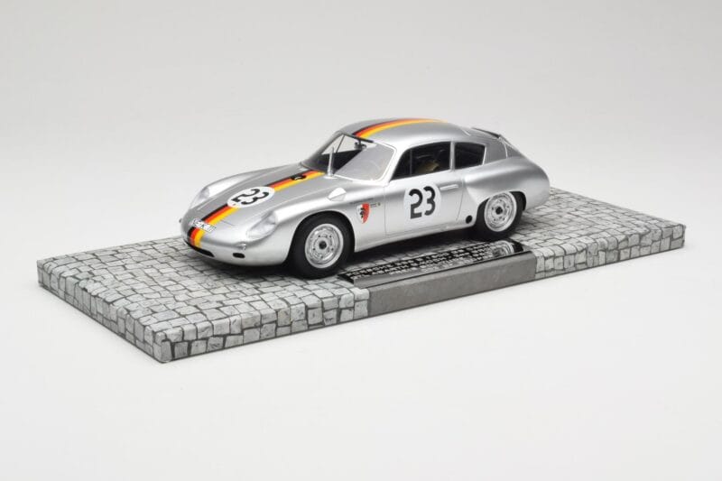 Porsche 356B 1600 GS Carrera GTL Abarth #23 G. Koch GP Solitude 1962 Minichamps 1:18 107626823 Résine