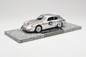 Porsche 356B 1600 GS Carrera GTL Abarth #42 H. Herrmann / H. Linge Targa Florio 1962 Minichamps 1:18 107626842 Résine