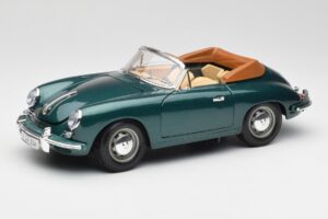 Porsche 356B Cabriolet Vert Bburago 1:18 3051-M1 Métal