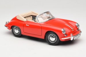 Porsche 356B Cabriolet Rouge Tchibo 1:18 45703 Métal — image 6 sur 8