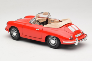 Porsche 356B Cabriolet Rouge Tchibo 1:18 45703 Métal — image 7 sur 8