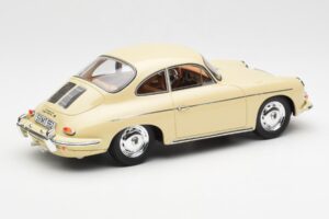 Porsche 356B Carrera 2 Ivoire GT Spirit 1:18 GT010ZM Résine — image 2 sur 6