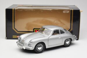 Porsche 356B Argent Bburago 1:18 3021-M1 Métal — image 8 sur 8