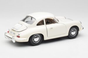 Porsche 356B Blanc Bburago 1:18 3021-M3 Métal — image 3 sur 8