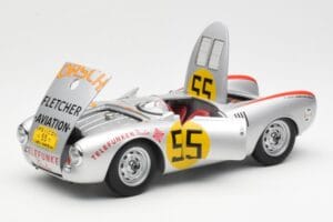 Porsche 550-1500 RS Spyder #55 H. Herrmann Carrera Panamericana 1954 AUTOart 1:18 85470 Métal — image 2 sur 8
