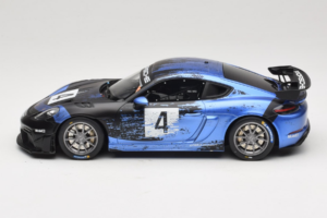 Porsche 718 Cayman GT4 RS Clubsport Noir Bleu Otto 1:18 OT469 Résine — image 3 sur 6