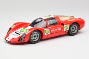 Porsche 906E BP World Record Runs Monza 1967 Minichamps 1:18 100676100 Métal