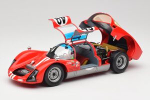 Porsche 906K #49 R. Vogele / J. Siffert 12 Hours of Sebring 1966 Minichamps 1:18 100666149 Métal — image 2 sur 8