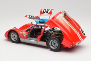 Porsche 906K #49 R. Vogele / J. Siffert 12 Hours of Sebring 1966 Minichamps 1:18 100666149 Métal — image 5 sur 8
