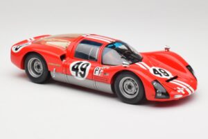 Porsche 906K #49 R. Vogele / J. Siffert 12 Hours of Sebring 1966 Minichamps 1:18 100666149 Métal — image 6 sur 8