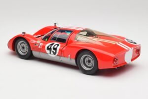 Porsche 906K #49 R. Vogele / J. Siffert 12 Hours of Sebring 1966 Minichamps 1:18 100666149 Métal — image 7 sur 8