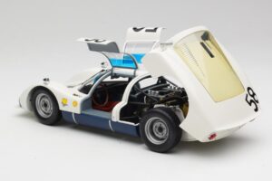 Porsche 906K #58 G. Klass / R. Stommelen 24 Hours of Le Mans 1966 Minichamps 1:18 100666158 Métal — image 5 sur 8
