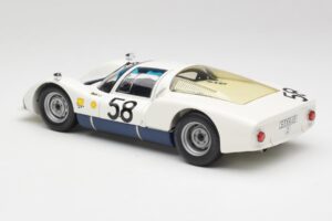 Porsche 906K #58 G. Klass / R. Stommelen 24 Hours of Le Mans 1966 Minichamps 1:18 100666158 Métal — image 7 sur 8
