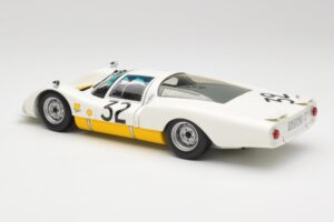 Porsche 906LH #32 Porsche System Engineering G. Schutz / P. De Klerk 24 Hours of Le Mans 1966 Minichamps 1:18 100666132 Métal — image 7 sur 8