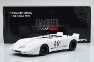 Porsche 908/02 #66A S. McQueen Holtville 1970 AUTOart 1:18 87073 Métal — image 8 sur 8