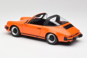 Porsche 911 930 Carrera 3.2 Targa Orange Minichamps 1:18 100063064 Métal — image 7 sur 8