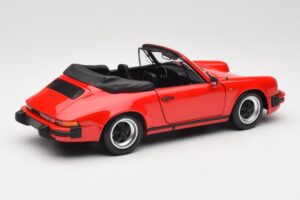 Porsche 911 930 Carrera 3.2 Cabriolet Guards Red Minichamps 1:18 110063030 Métal — image 3 sur 8