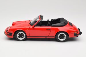 Porsche 911 930 Carrera 3.2 Cabriolet Guards Red Minichamps 1:18 110063030 Métal — image 4 sur 8