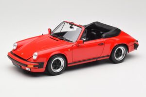 Porsche 911 930 Carrera 3.2 Cabriolet Guards Red Minichamps 1:18 110063030 Métal