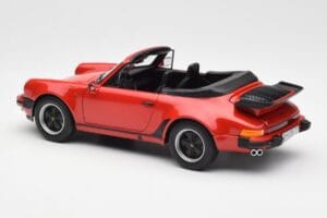 Porsche 911 930 Turbo Cabriolet Rouge Norev 1:18 187664 Métal — image 7 sur 8