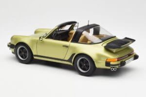Porsche 911 930 Turbo Targa Vert Métallique Norev 1:18 187526 Métal — image 9 sur 10