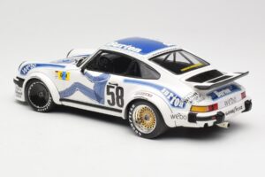 Porsche 911 934 #58 B. Wollek / P. Gurdjian Kremer Racing Winners Group 4 24 Hours of Le Mans 1977 Minichamps 1:18 155776458  — image 5 sur 6