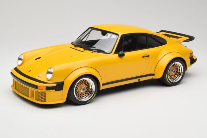 Porsche 911 934 RSR Jaune 1976 Minichamps 1:12 125766401 Métal