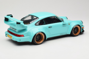 Porsche 911 964 RWB Tiffany GT Spirit 1:12 GT951 Résine — image 2 sur 6