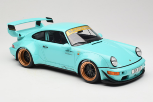 Porsche 911 964 RWB Tiffany GT Spirit 1:12 GT951 Résine — image 4 sur 6