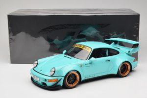 Porsche 911 964 RWB Tiffany GT Spirit 1:12 GT951 Résine — image 6 sur 6