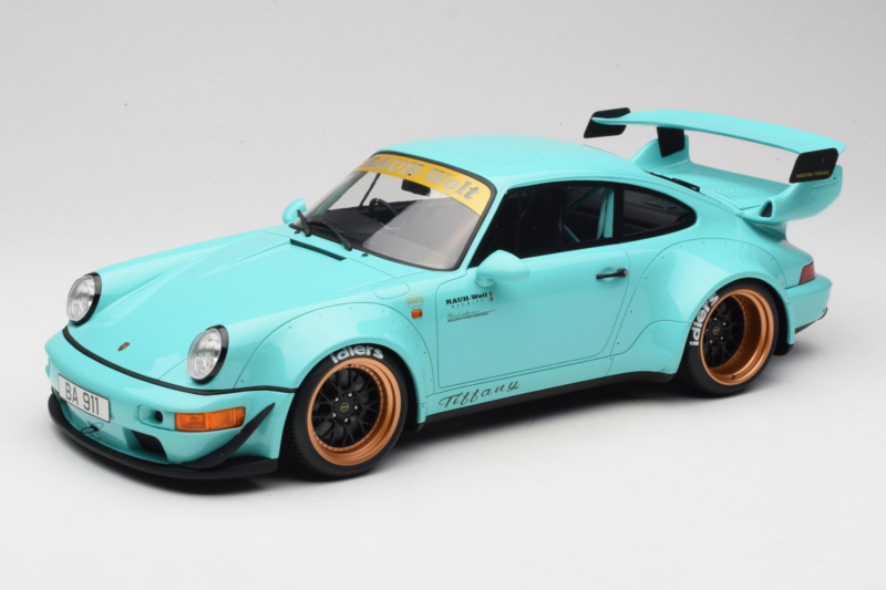 Porsche 911 964 RWB Tiffany GT Spirit 1:12 GT951 Résine