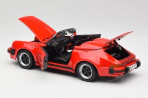 Porsche 911 964 Speedster Rouge Maisto 1:18 37800-M2 Métal — image 5 sur 8