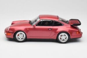 Porsche 911 964 Turbo Rouge Minichamps 1:18 155069102 Métal — image 3 sur 6